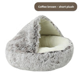 Shell Semi-Enclosed Cat Nest