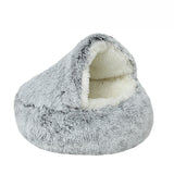 Shell Semi-Enclosed Cat Nest